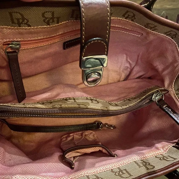 Dooney & Bourke Satchel with Shoulder Strap - Picture 8 of 12